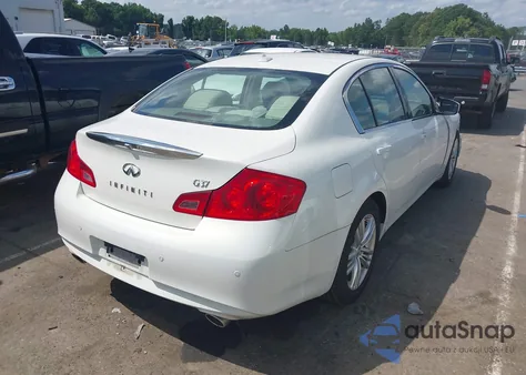 2011 Infiniti G37 Journey from USA, damaged, VIN JN1CV6AP1BM508361